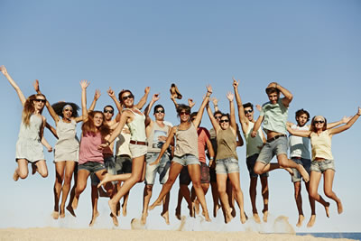 Villas for up till 20 people